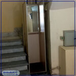 بالابر هیدرولیک در فضای بین پله