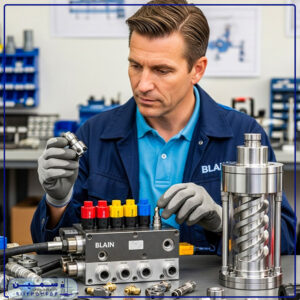 چرا انتخاب قطعات اصلی مثل شیر بلین و پمپ اسکرو