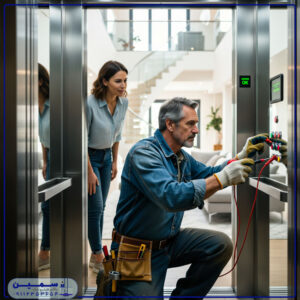 خدمات تخصصی نگهداری و تعمیر بالابر در خمام